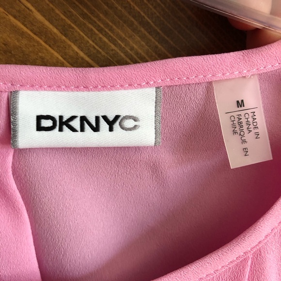 DKNYC Bubblegum Pink Top, Size Medium - Picture 3 of 3